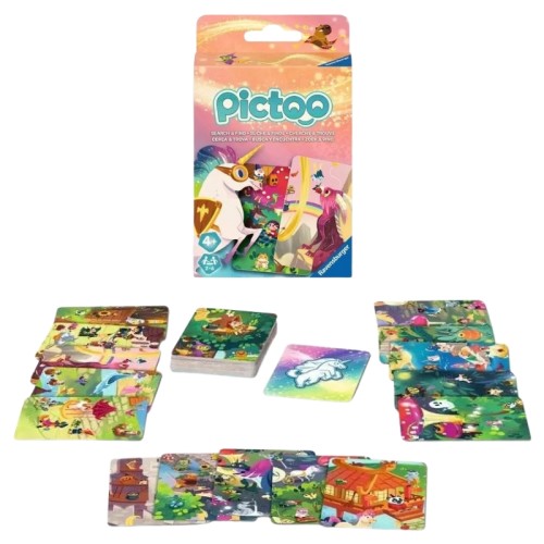 Ravensburger Joc de Cărți Fantasy Pictoo 4+