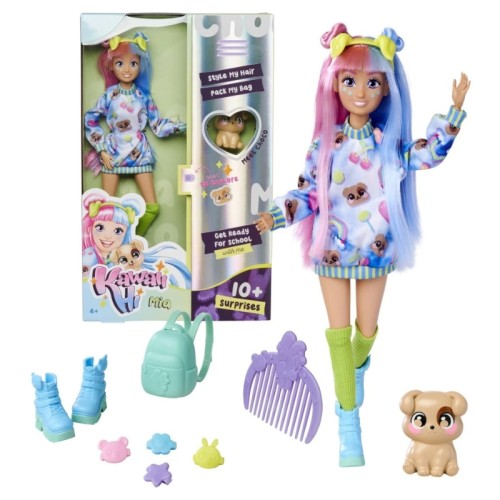 Simba Kawaii Hi Mia Păpușa + Accesorii + GRATIS Cărțulia Edu de descărcat