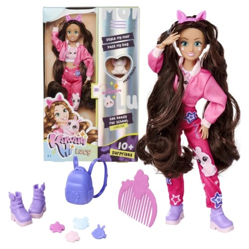 Simba Kawaii Hi Lucy Papusa + Accesorii + GRATIS Carte Edu pentru descarcare