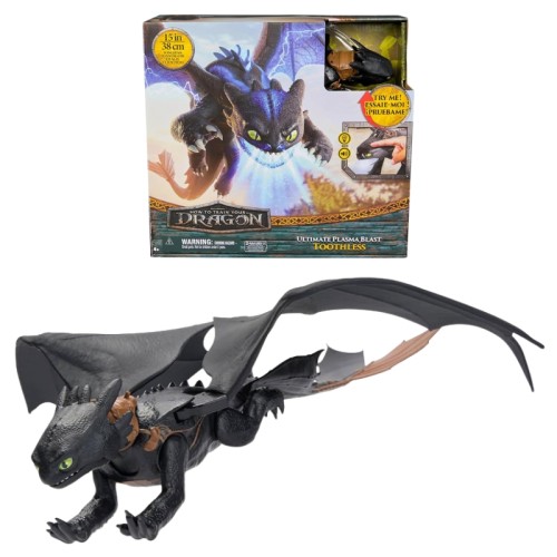 Cum să-ți antrenezi dragonul Figurina interactivă Știrbul cu lumină și sunet
