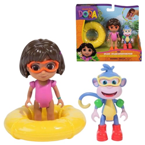Dora Descoperă Lumea - Set de Figurine Dora și Butek + Accesorii