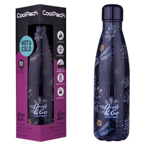 CoolPack Sticlă Termo Moray Fluturi 500 ml