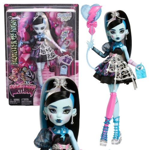 Monster High Petreceri Îngrozitor de Dulci Păpușa Frankie Stein + Accesorii 4+