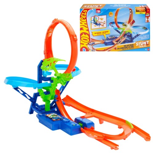 Hot Wheels Action Set Accident Aerian Pista 5+