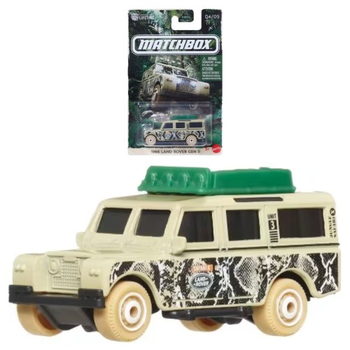 Matchbox Mașinuță Tematică Vehicul 1966 Land Rover Gen II 04/05 3+