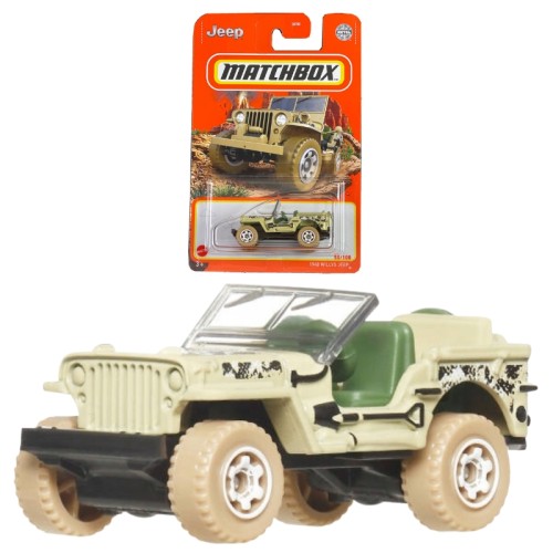 Matchbox Mașinuță Tematică Vehicul Willys Jeep 05/05 3+