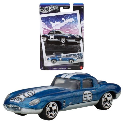 Hot Wheels Vintage Mașină Jaguar Lightweight E-Type 1:64 HRT81 JBY90