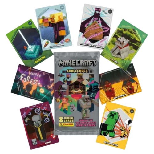 Provocările Minecraft Panini Pachet cu cărți de colecție