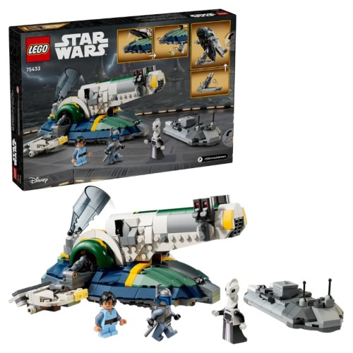 Lego Star Wars Nava Spațială Jango Fett Set 75433 Războinicii Stelelor 707 El. 9+