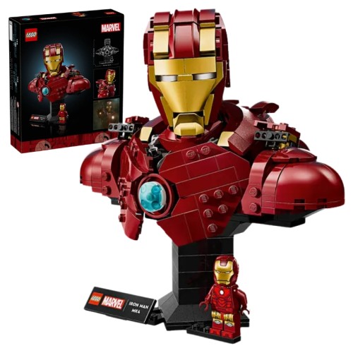 Lego Marvel Bust Iron Man MK4 Set 76327 Super Heroes 436 El. 18+