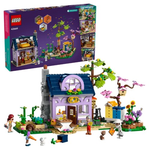 Lego Friends Casa Apicultorului Și Grădina Florală Set 42669 1161 El. 12+