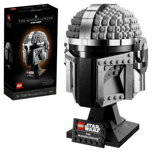 Cască Mandalorianului Lego Star Wars Set 75328 Războinicii Stelelor 584 El. 18+
