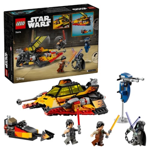 Lego Star Wars Zbor de Piese Pălăria Înghețată Set 75414 Războiul Stelelor 349 El. 7+