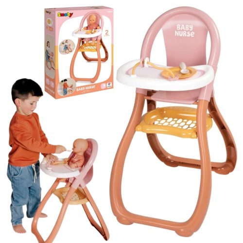 Smoby Baby Nurse Scaun De Hrănire Pentru Păpuși