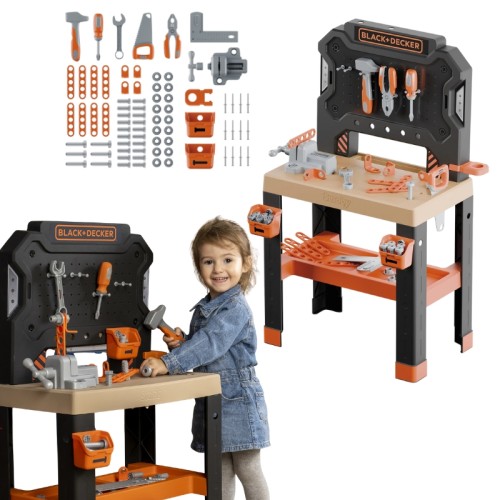 Smoby Black & Decker Atelier Bricolo One Unelte Accesorii