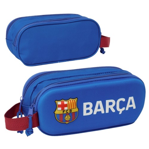 Safta Dwukomorowy Piórnik Tuba Podwójny 3D F.C. Barcelona Sezon 2025/2026