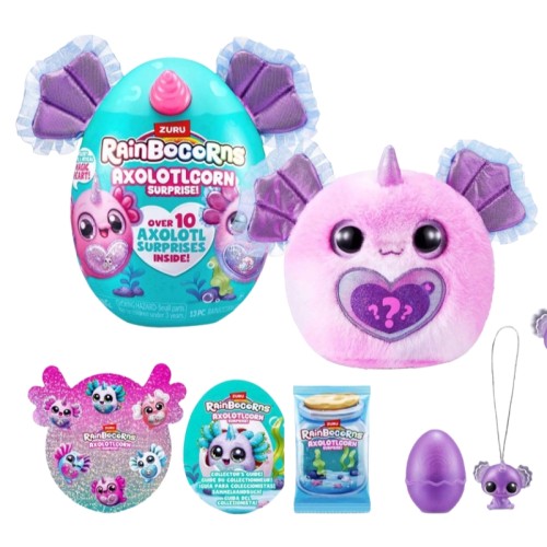 Zuru Rainbocorns Axolotlcorn Surprise Ouă Surprise Mascotă Pluș