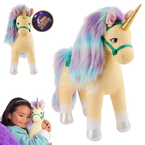 Academia Unicornilor Mascotă Plusă Unicorn Leaf Listek 38cm