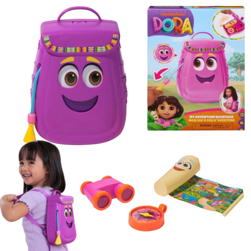 Dora și Prietenii Rucsac Explorator pentru Copii cu Ochi Mobile și Față 3+