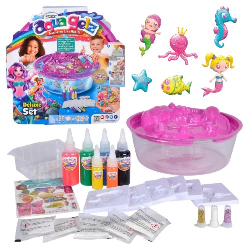 Aqua Gelz Glitter Set Creativ Magicele Sirene