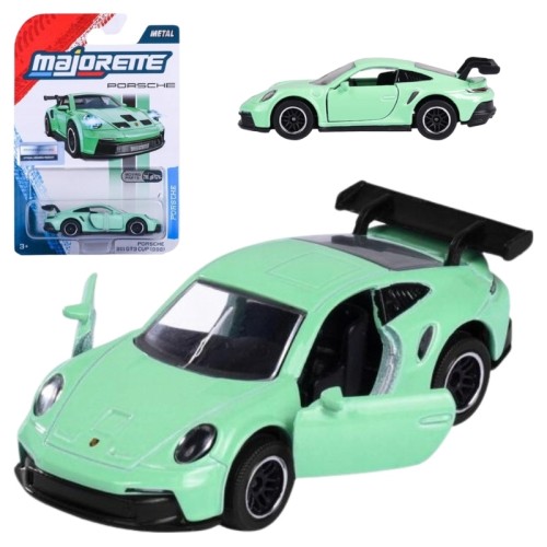 Majorette Porsche Premium Vehicul Mașină Automobile Colecționabile Porsche 911 GT3 Cup (992) Verde deschis