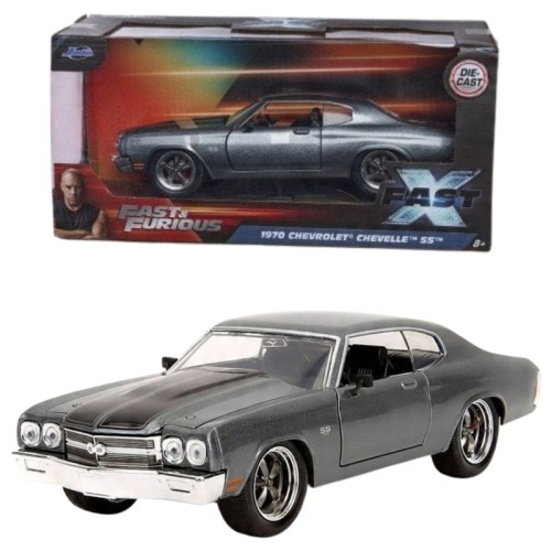 Jada Fast & Furious 1970 Chevrolet Chevelle SS Mașină Auto Sălbatici și Furioși Model 1:24