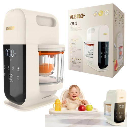 Neno Oro Blender Cu Funcție De Gătire A Meselor Pentru Copii 4w1