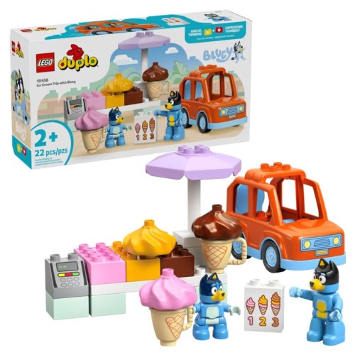 Lego Duplo Expediție Pe Înghețată Cu Bluey Set 10458 22 El. 2+
