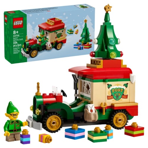 Lego Iconic Camioneta Moș Crăciun Set 40746 224 El. 8+
