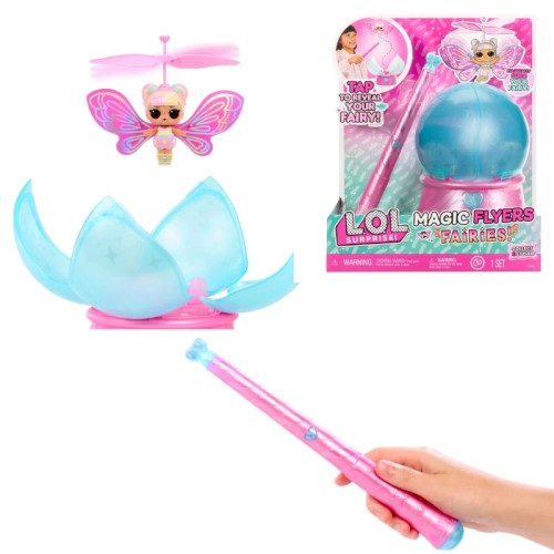 L.O.L. Surprise Magic Flyers Fairies! Păpușa Zână Albastră Zburătoare