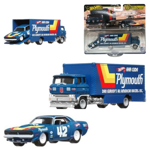Hot Wheels Premium Vehicul de Transport Set de Două Vehicule Mașinuțe Sakura Sprinter #63