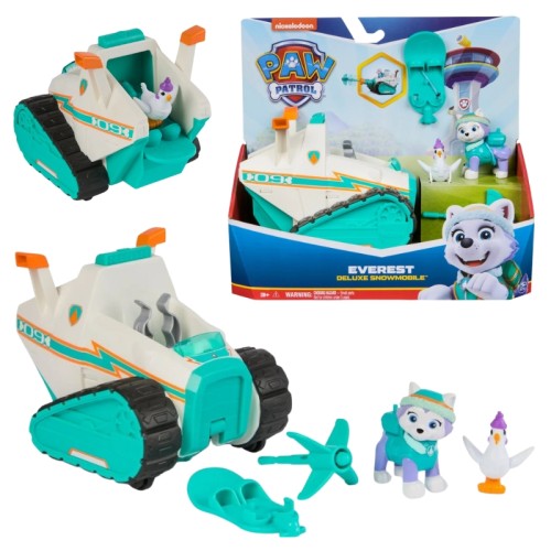 Patrula Câinilor Vehicul Everest Deluxe Vehicul + Figurina 3+