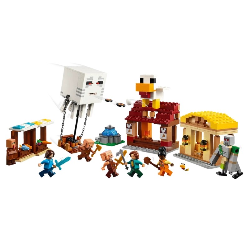 lego-klocki-Atak-balonowego-Ghasta-na-wioskę-minecraft (2).jpg