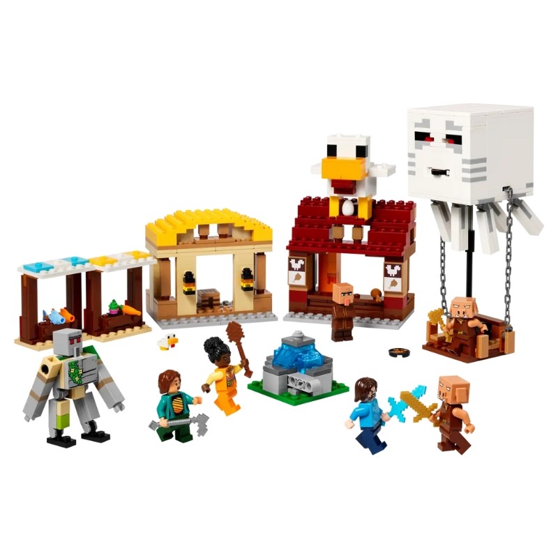 lego-klocki-Atak-balonowego-Ghasta-na-wioskę-minecraft.jpg