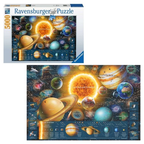 Puzzle Ravensburger Marii Mare XXL Sistemul Planetar 5000 Piese