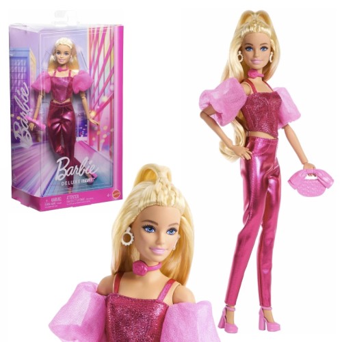 Barbie Deluxe Style Păpușa Fashion Blondă 4+