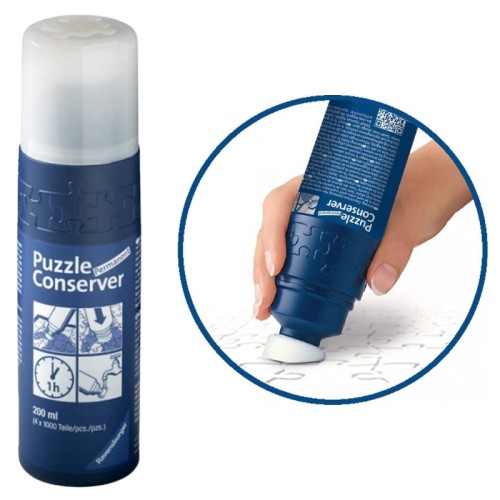 Ravensburger Glue&Go Adeziv Pentru Piese De Puzzle Impregnant Protejează Puzzle-urile
