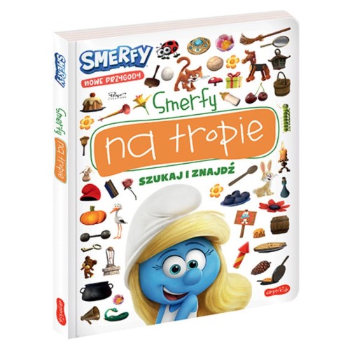 HarperKids Cărțulia Caută și Găsește Smurfi pe Urmă