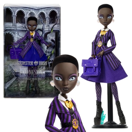 Monster High Papusa de Colectie Moda Wednesday Bianca Barclay