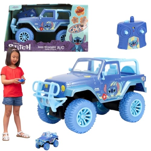 Disney Stitch Vehicul cu Telecomandă Mașină Jeep 1:16