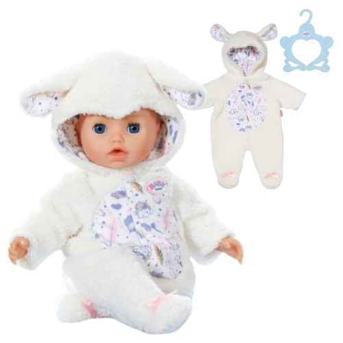 Costum pentru păpuși Baby Born Oaie 43 cm Pajac Oaie