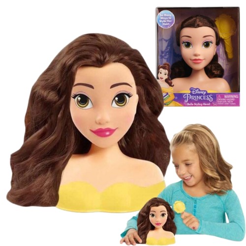 Disney Princess Bella Frumosul și Bestia Cap pentru Stilizare Coafare Stilizare
