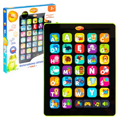 Dumel Tablet Pentru Copii Alfabetul Animalelor Jucărie Educațională 3+