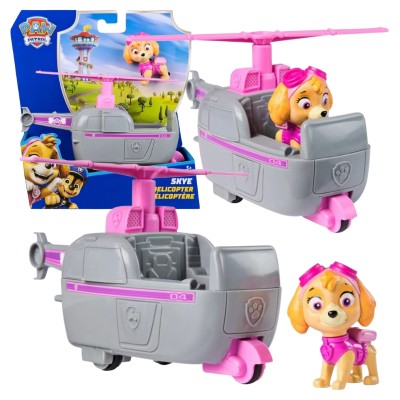 Spin Master Patrula Câinilor Vehicul de Bază + Figurina Skye 3+