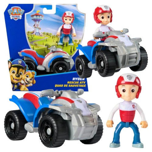Spin Master Patrula Câinilor Vehicul de Bază + Figurina Ryder 3+
