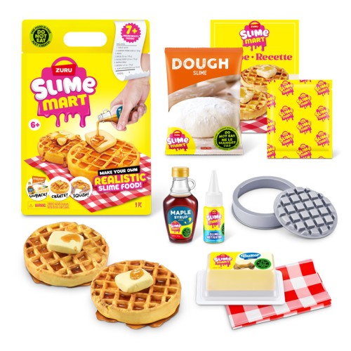 Zuru Slime Mart Mic Desert S1 Set Desert De Făcut DIY Pentru Copii Glută Wafle
