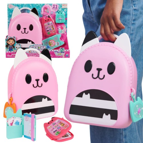 OUTLET! Casa Pisicii Gabi Set de Călătorie cu Rucsac și Accesorii
