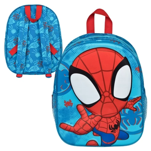 Rucsac de Grădiniță și Școală cu un singur compartiment Spidey Spider-Man Imprimare 3D