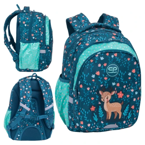 Coolpack Jerry Rucsac Școlar 3 Compartimente Deer