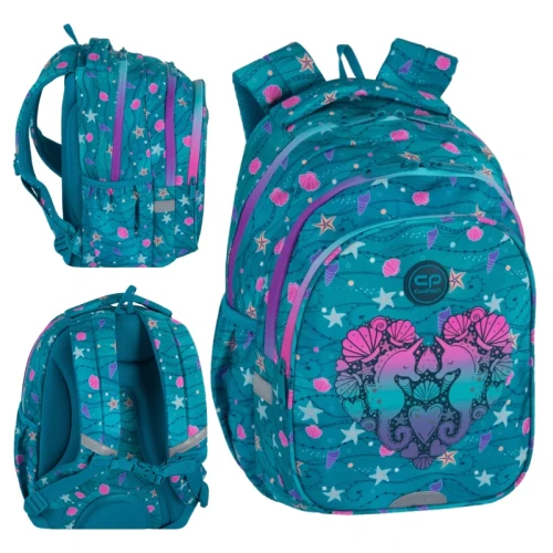 Coolpack Jerry Rucsac Școlar 3-compartimente Seafish